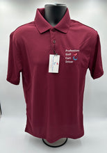 Load image into Gallery viewer, Occasional Birdie Golf Apparel Golf Polo "Professional Golf Cart Driver" Maroon