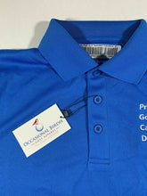 Load image into Gallery viewer, Occasional Birdie Golf Apparel Polo "Professional Golf Cart Driver" Pacific Blue
