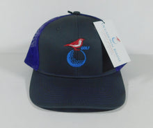 Load image into Gallery viewer, Occasional Birdie Golf Mesh Back Hat Logo Only Purple