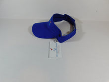 Load image into Gallery viewer, Occasional Birdie Golf Apparel Visor with "Occasional Birdie" and Logo Royal Blue