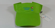 Load image into Gallery viewer, Occasional Birdie Golf Apparel Visor with "Occasional Birdie" and Logo Neon Green