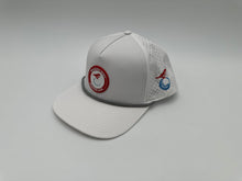 Load image into Gallery viewer, Red &quot;Country Club&quot; Patch Hat, White
