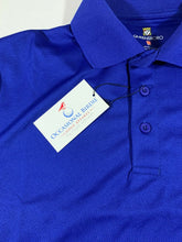 Load image into Gallery viewer, Occasional Birdie Golf Apparel Fun Golf Polo &quot;Golf Every Weekend&quot; Royal Blue
