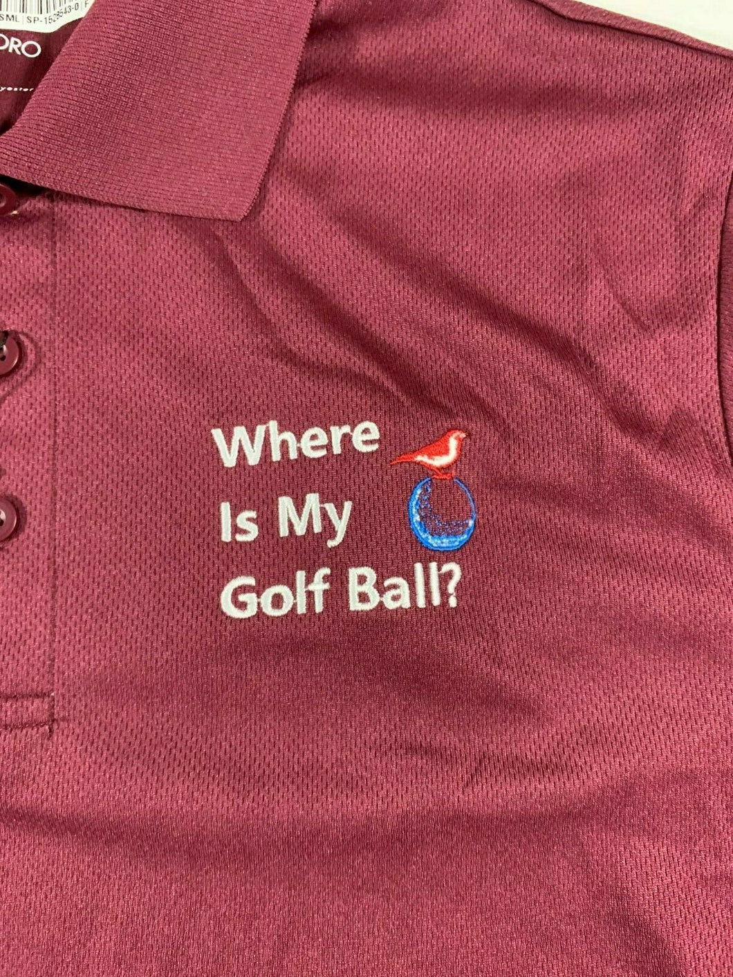 Occasional Birdie Golf Apparel Fun Golf Polo 