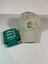 Load image into Gallery viewer, Occasional Birdie Golf Apparel Fun Golf Hat Logo Only Light Khaki
