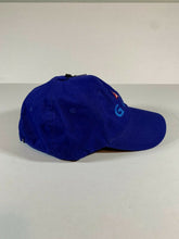 Load image into Gallery viewer, Occasional Birdie Golf Apparel Fun Golf Hat GOLF With Logo Royal Blue
