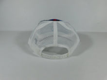 Load image into Gallery viewer, Occasional Birdie Golf Mesh Back Hat Logo Only Red/White/Blue
