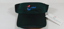 Load image into Gallery viewer, Occasional Birdie Golf Apparel Visor Logo Only Forest Green
