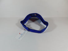 Load image into Gallery viewer, Occasional Birdie Golf Apparel Visor Logo Only Royal Blue
