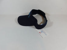 Load image into Gallery viewer, Occasional Birdie Golf Apparel Visor with &quot;Occasional Birdie&quot; and Navy Blue
