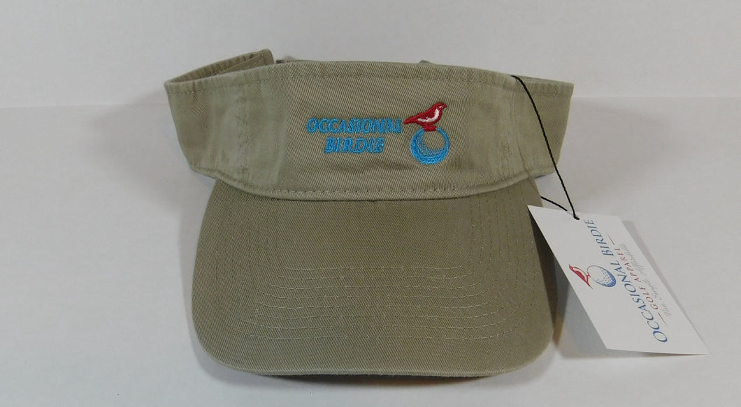 Occasional Birdie Golf Apparel Visor with 