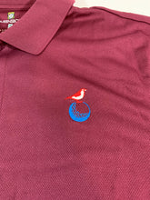 Load image into Gallery viewer, Occasional Birdie Golf Apparel Golf Polo LOGO ONLY Maroon
